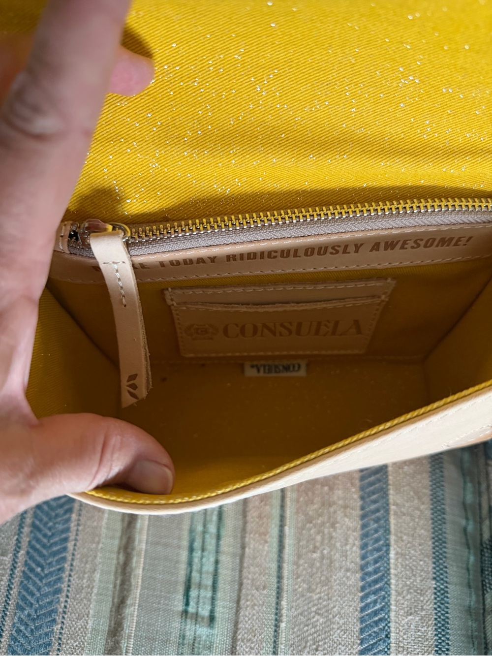 Consuela Leather Diego on the Town Crossbody Bag - Picture 3 of 5